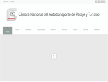 Tablet Screenshot of canapat.org.mx